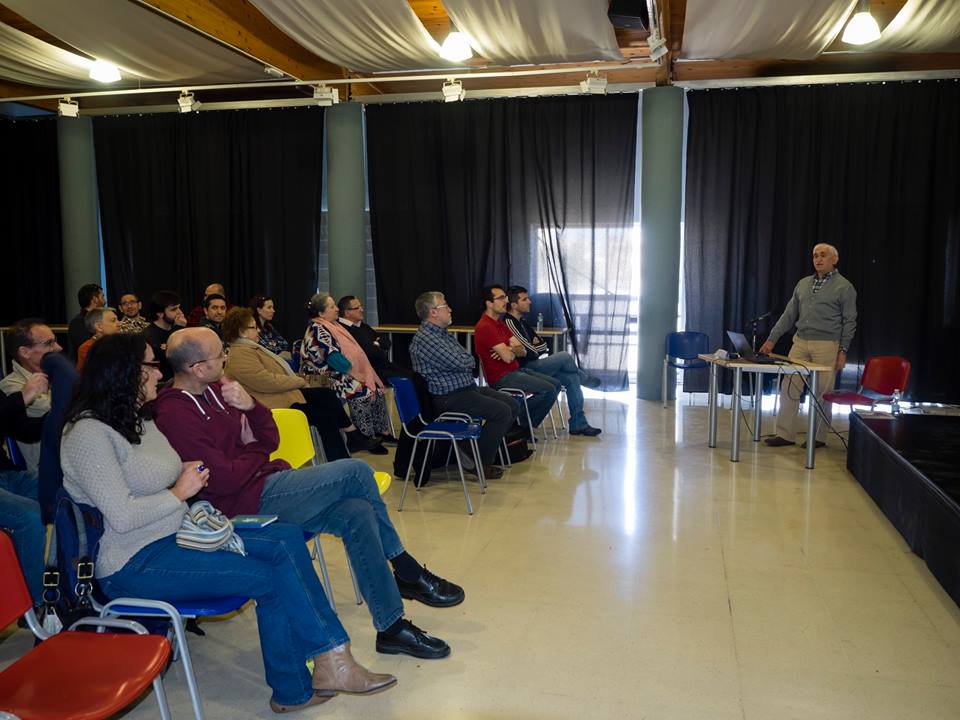 Fotografía en la charla Buscando Emociones
